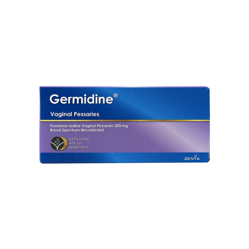 GERMIDINE VAG PESSARIES 200MG